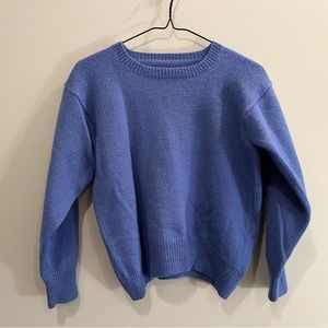 XS Blue Knit Sweater